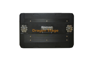 Caja de transporte de PE moldeada por inyección de hardware de montaje portátil para instrumento de equipo de escenario Dj