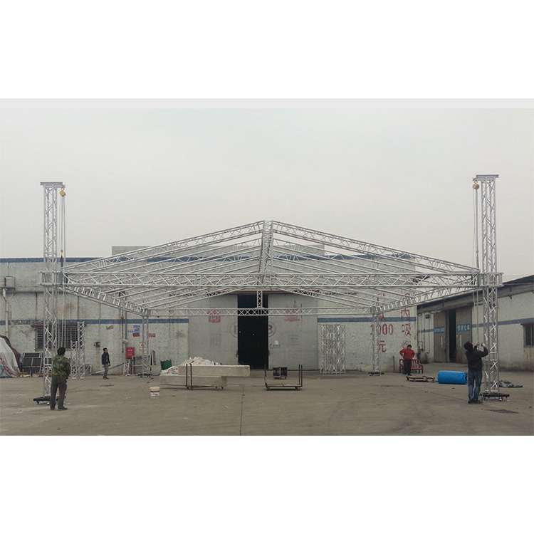 Sistema de truss de iluminación de truss de aluminio con techo 8x6x6m