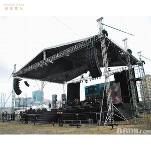 Barrera de aluminio concierto truss