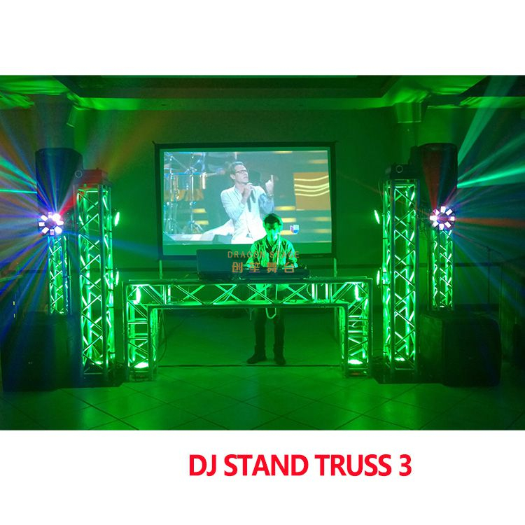 Booth DJ Truss para evento