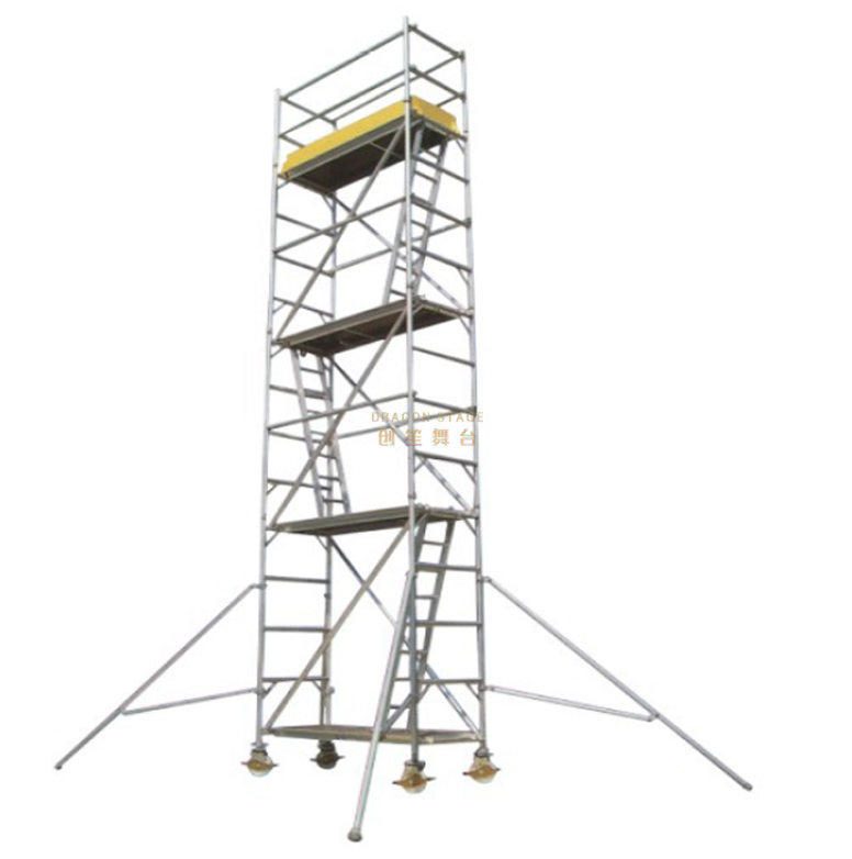 Torre Movible Snifffolding Single With Ladder Ajustable Pierna